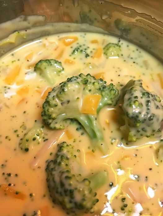 Broccoli cheddar soup