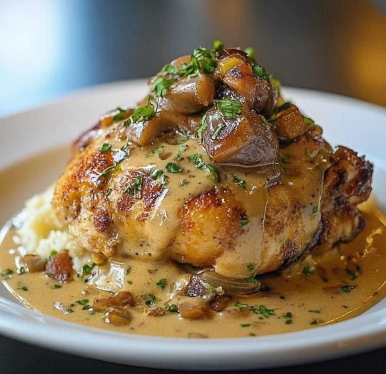 Craig Claiborne’s Smothered Chicken