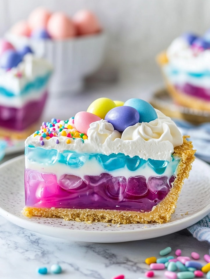 Easter Jell-O Pie