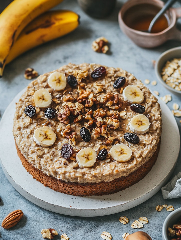 Oatmeal Starter Diet Cake