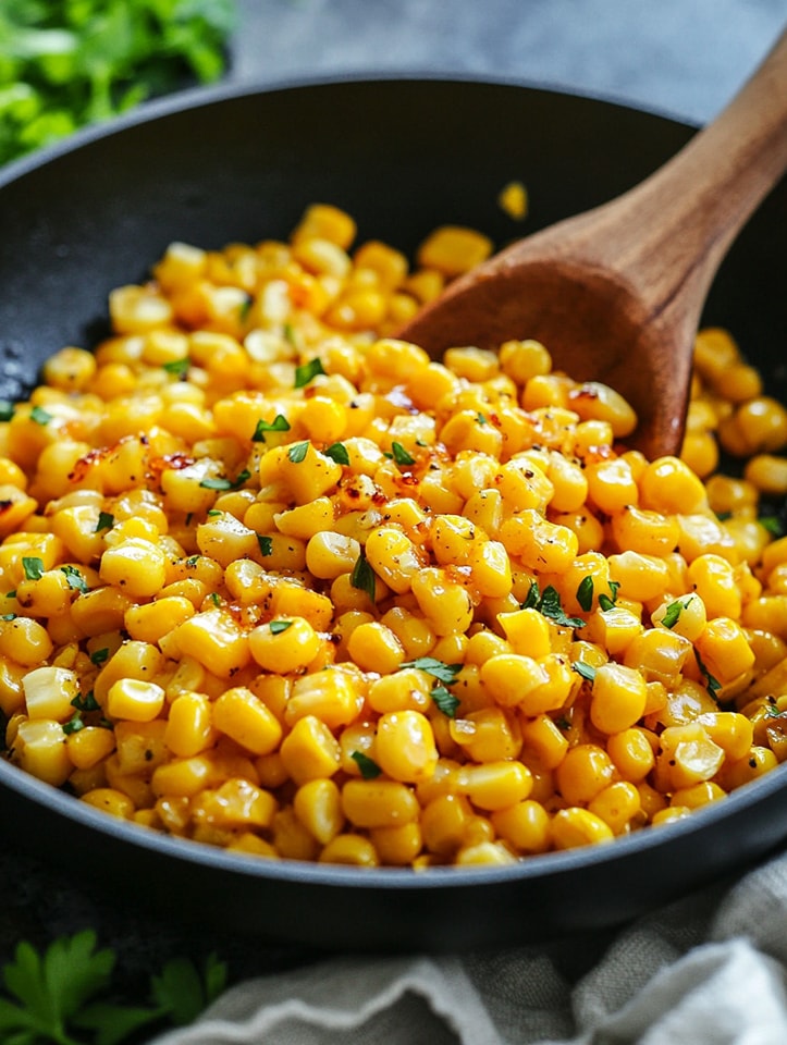 Honey Butter Skillet Corn – Sweet & Savory Perfection!