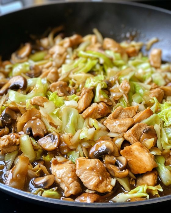 Low Carb Moo Shu Chicken