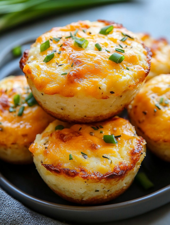 Mashed Potato Muffins with Cheddar & Thyme