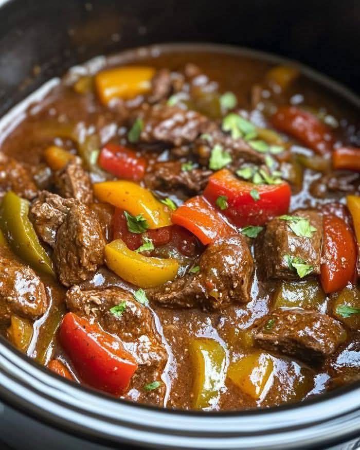 Slow Cooker Beef Goulash