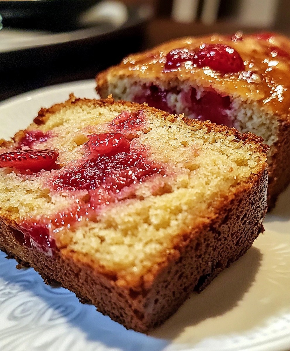 Strawberry Lemonade Loaf