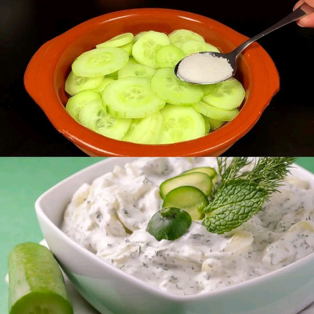 Forget Blood Sugar Spikes! 🥒 Just 1 Plate of This Cucumber-Yogurt Salad and You’ll Be Thankful!