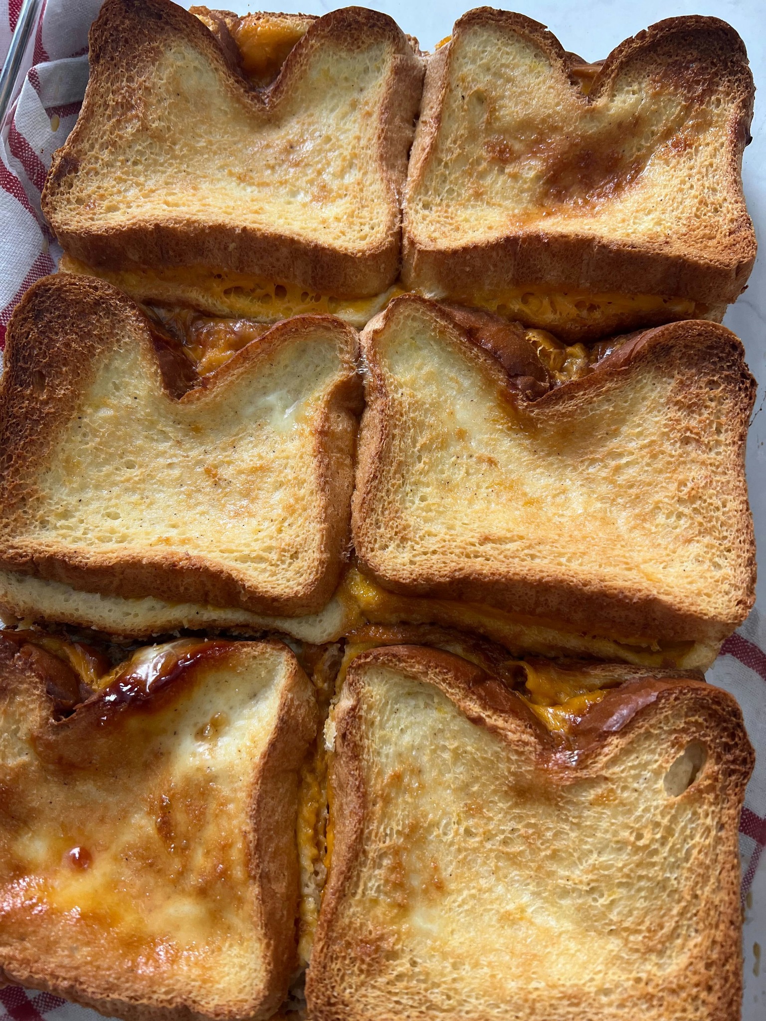 Betty Crocker’s Cheese Sandwich Casserole