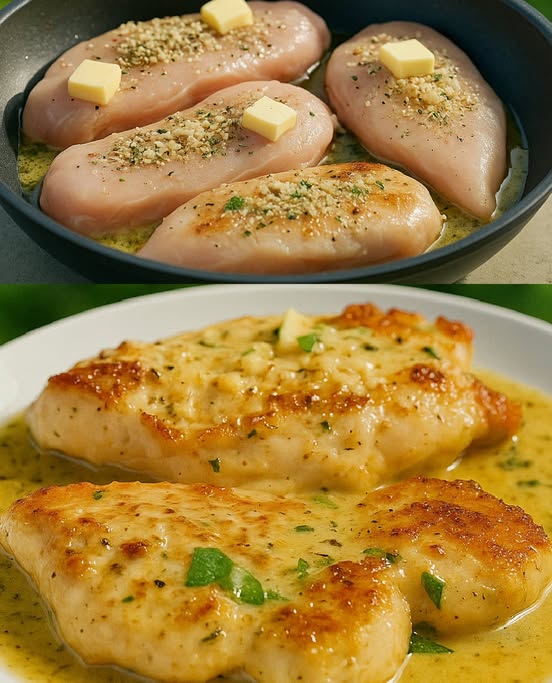 Creamy Garlic Butter Chicken Dinner