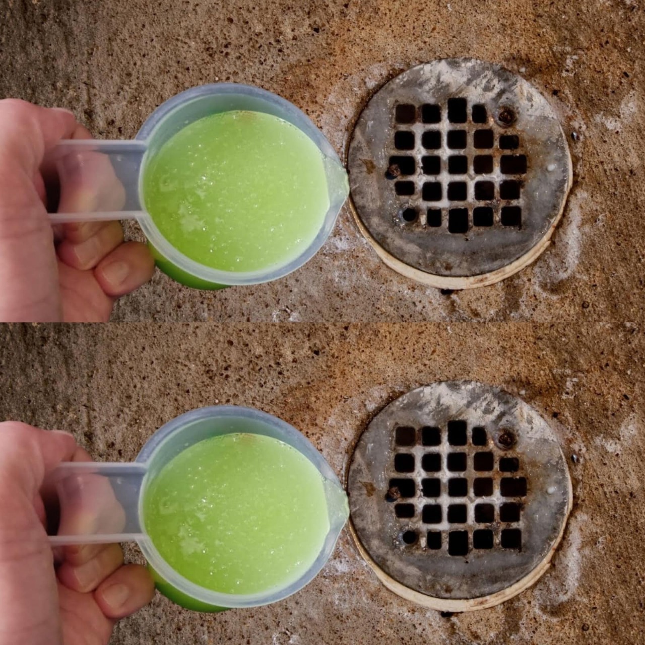 Easy way to make your drain smell fresh: Only use 2 drops!