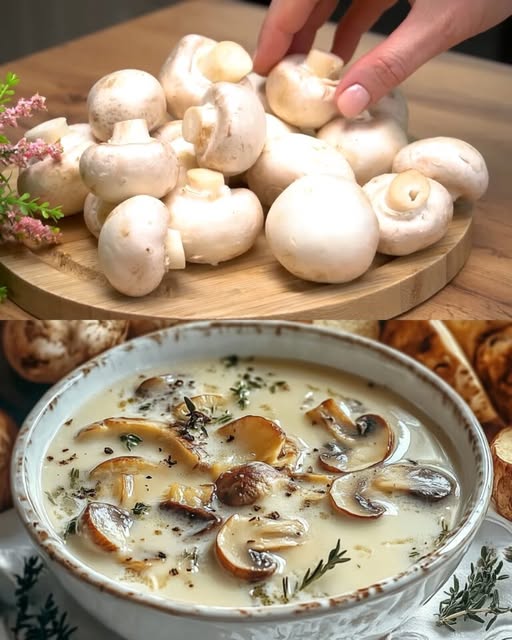 Mushroom and Sherry Soup