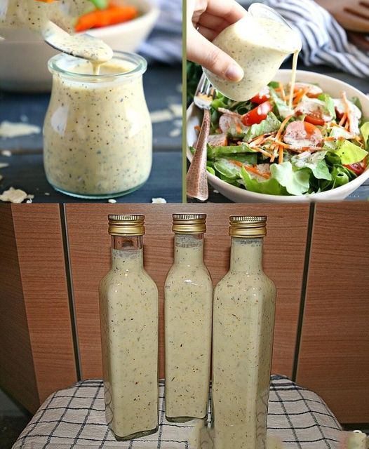 Quick, long-lasting, standby salad dressing