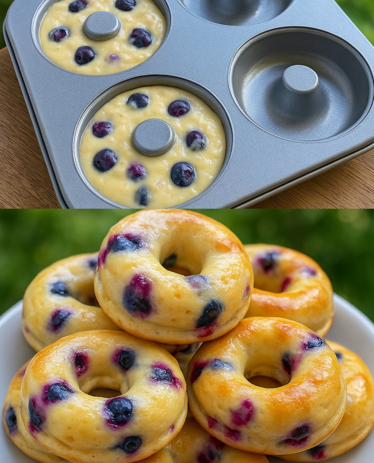 Keto Blueberry Donuts – Low Carb Sweet Bliss