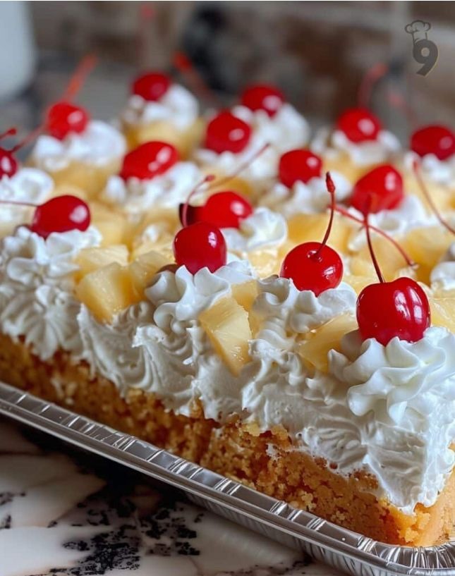 Piña Colada Poke Cake Recipe