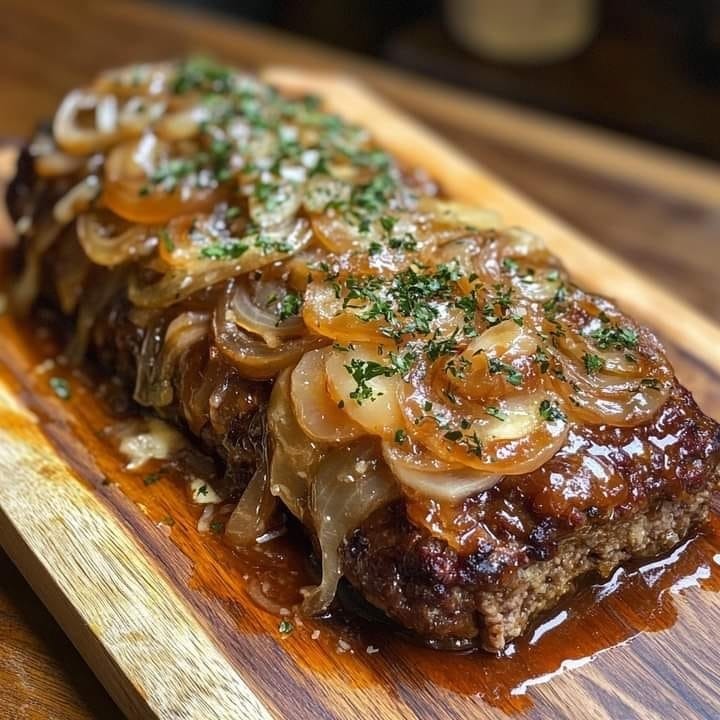 French Onion Meatloaf