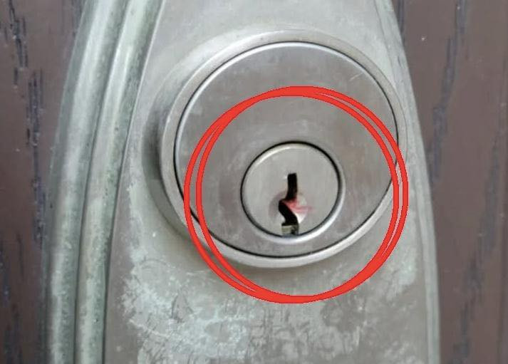 Red Wax on Your Door Lock: A Silent Warning You Should Never Ignore