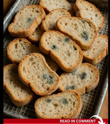 I discovered some bread past its prime in the pantry. My mother-in-law says it’s wasteful to throw it away, yet it doesn’t look good. How should I handle this?