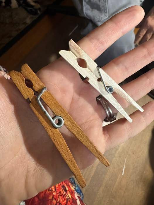 The Weight of History in a Clothespin