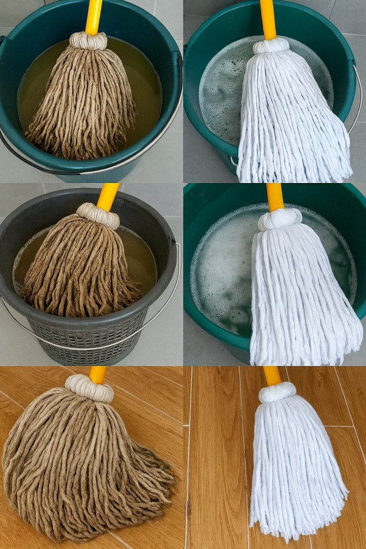 Very Dirty Mop? Don’t Buy a New One—Try This Instead