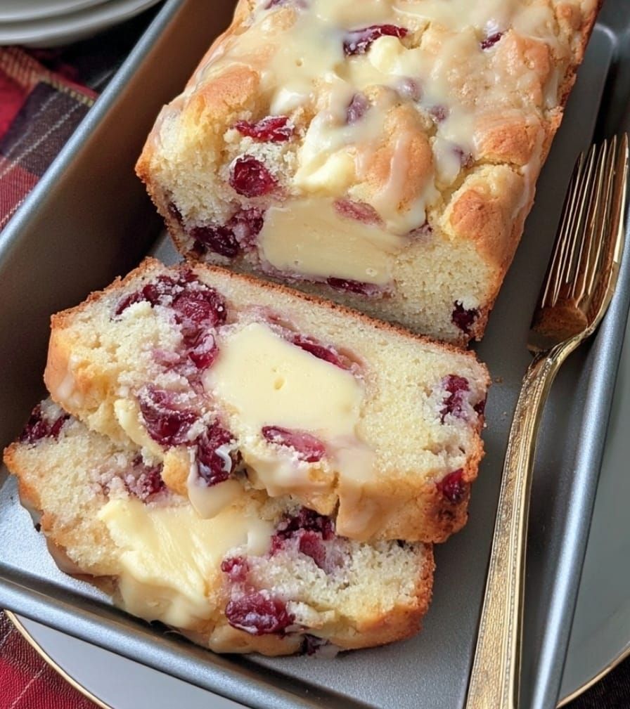 Cream Cheese Cranberry Loaf