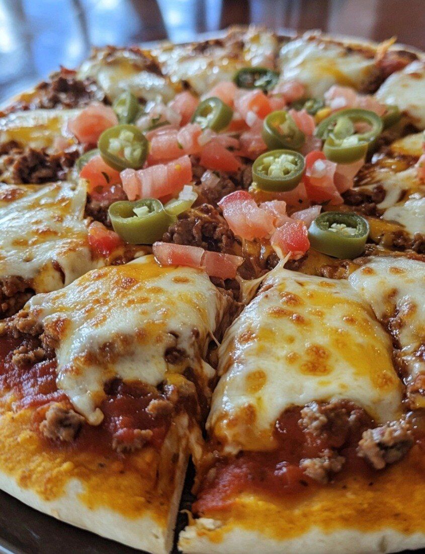 Homemade Mexican Pizza