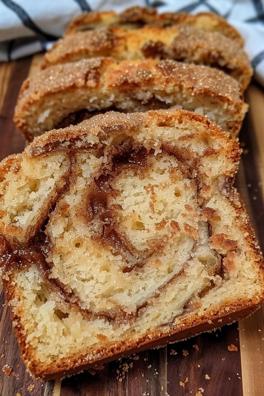 This bread is like a hug from the inside! So soft, sweet, and loaded with cinnamon goodness!