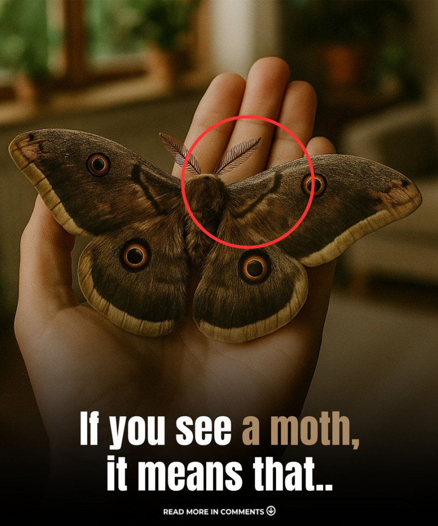 Seeing a moth: what does it mean?
