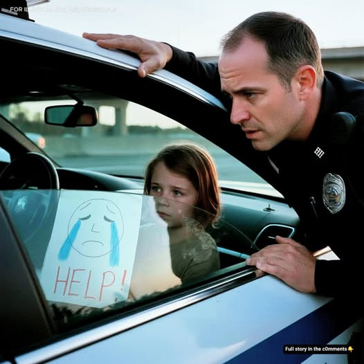 The Officer Saw a Child’s Scribble in a Car Window—and Realized It Was a Cry for Help