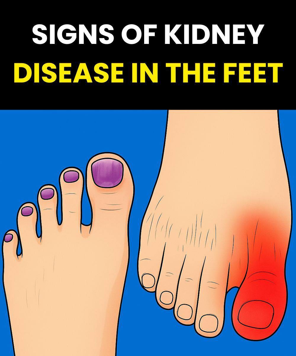 Signs of Kidney Disease in the Feet