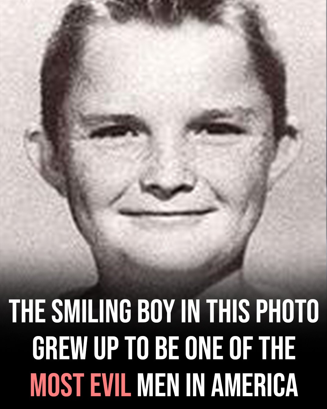 The little boy who grew up to be the Scorecard serial killer