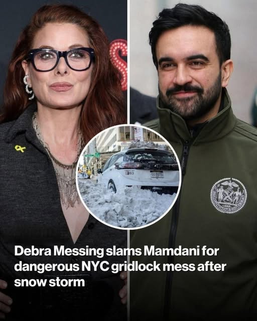 Debra Messing Criticizes Mamdani Over NYC Snowstorm Chaos: Stars Slam Leadership for Dangerous Gridlock on City Streets.