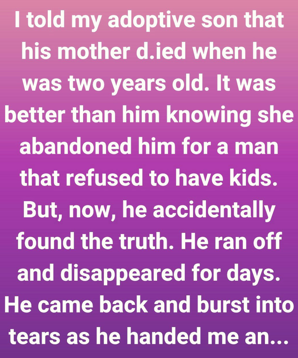 I Thought I Was Protecting My Son — Until the Truth About His Mother Broke Our Family