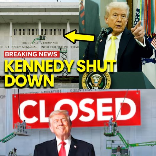 Trump PANICS and SHUTS DOWN the Kennedy Center — Outrage ERUPTS
