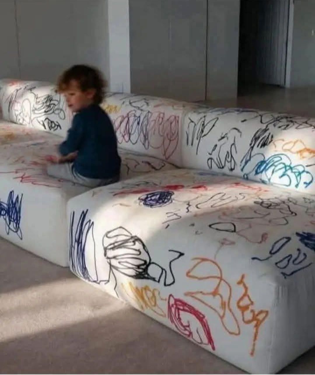 When Your Child Colors on the Furniture: How to Handle Creativity and Chaos