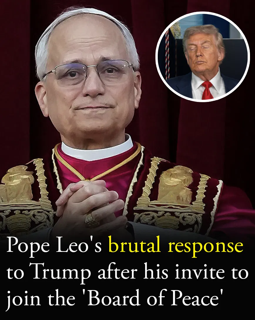 Pope Leo’s brutal response to Trump’s invitation to join the ‘Board of Peace’