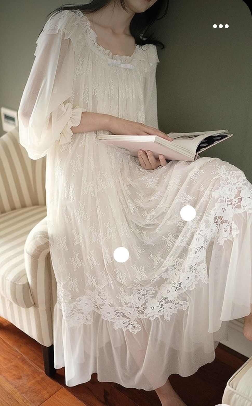 The separation between a womans legs means that she is, See more