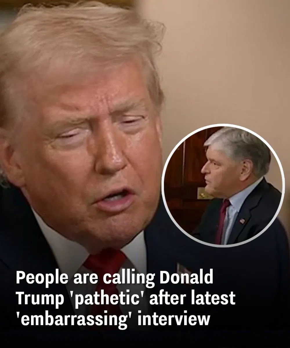 People are calling Donald Trump ‘pathetic’ after latest ’embarrassing’ interview