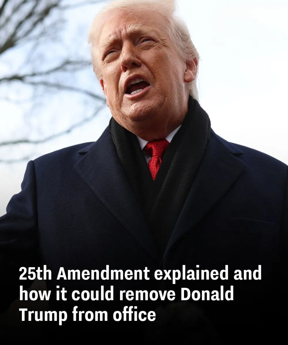 25th Amendment explained and how it could remove Donald Trump from office