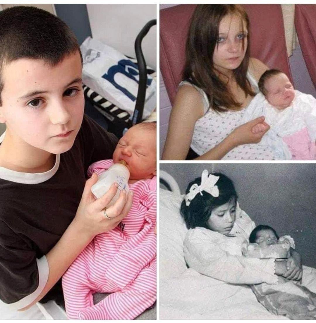 He became a father at 13, while she became a mother at 13, but wait till you see what the youngest parents look like now 😮 Check the 1st comment 👇