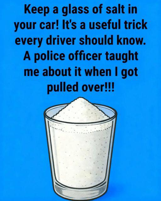 Why Keeping a Small Container of Salt in Your Car Can Be Helpful