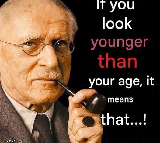 If you look younger than your age, it means that! sotd?