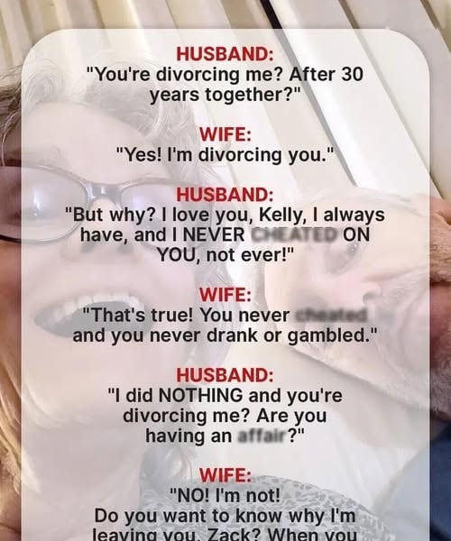 After 30 Years, She Chose Divorce, Yet He Did ‘Nothing’ Wrong – a Short Story