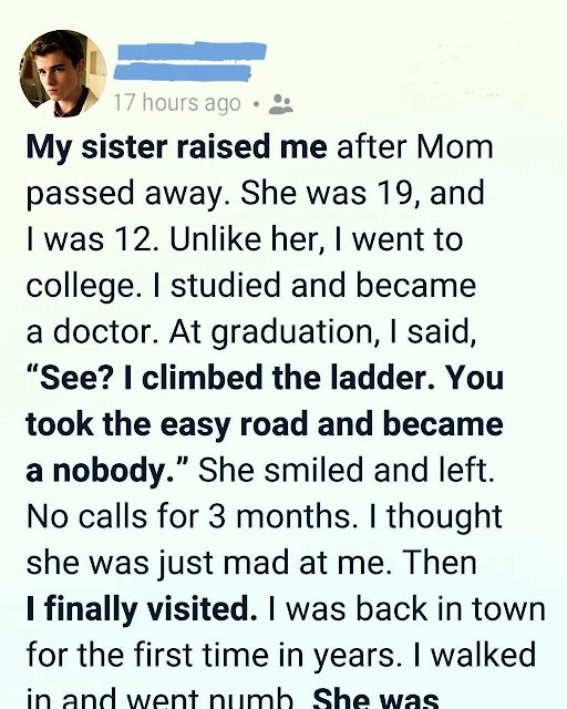 She Gave Up Everything for Me